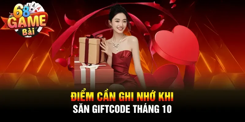 Điểm cần ghi nhớ khi săn giftcode tháng 10
