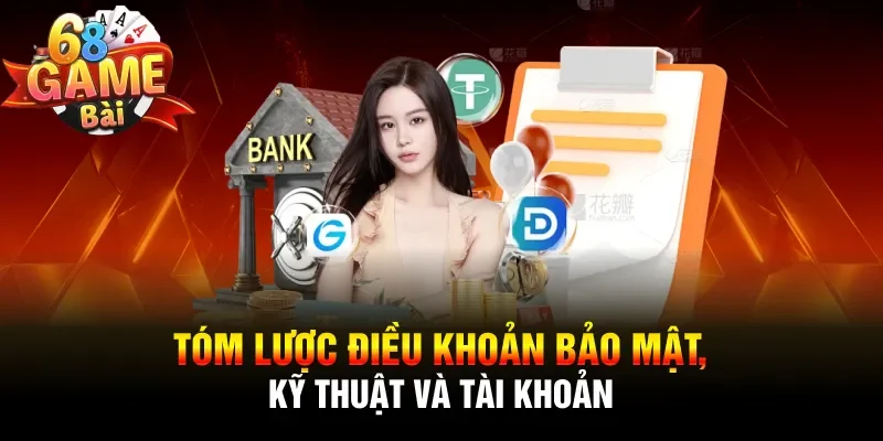 Tóm lược điều khoản bảo mật, kỹ thuật và tài khoản